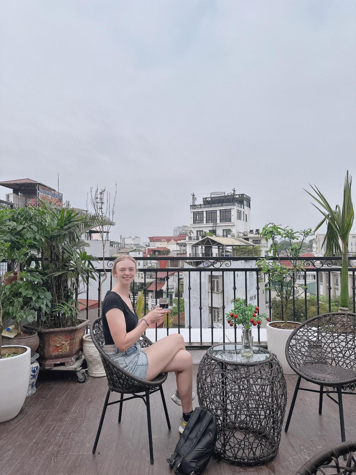 Golden Rose Premium Hotel Hanoi Exterior foto