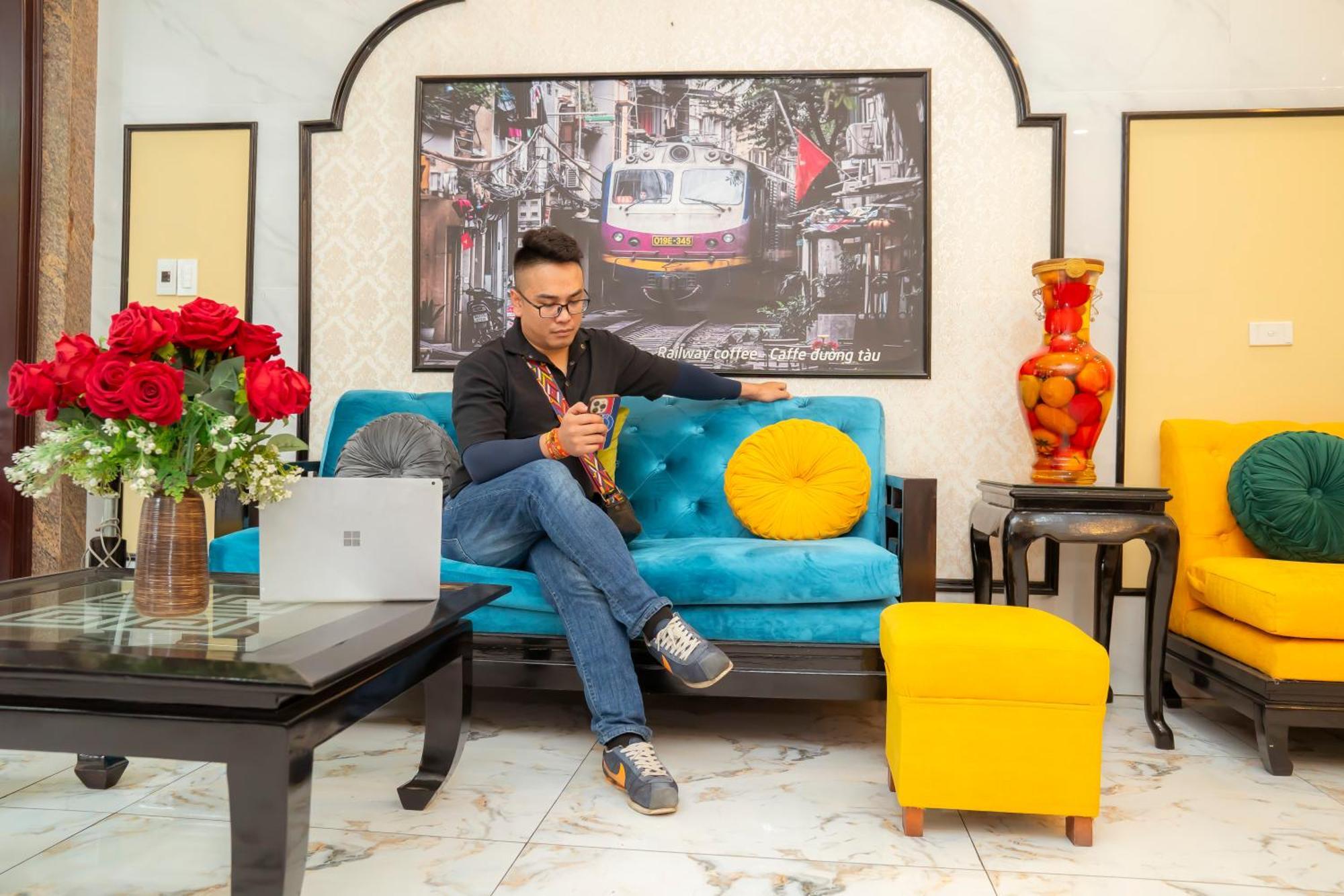 Golden Rose Premium Hotel Hanoi Exterior foto