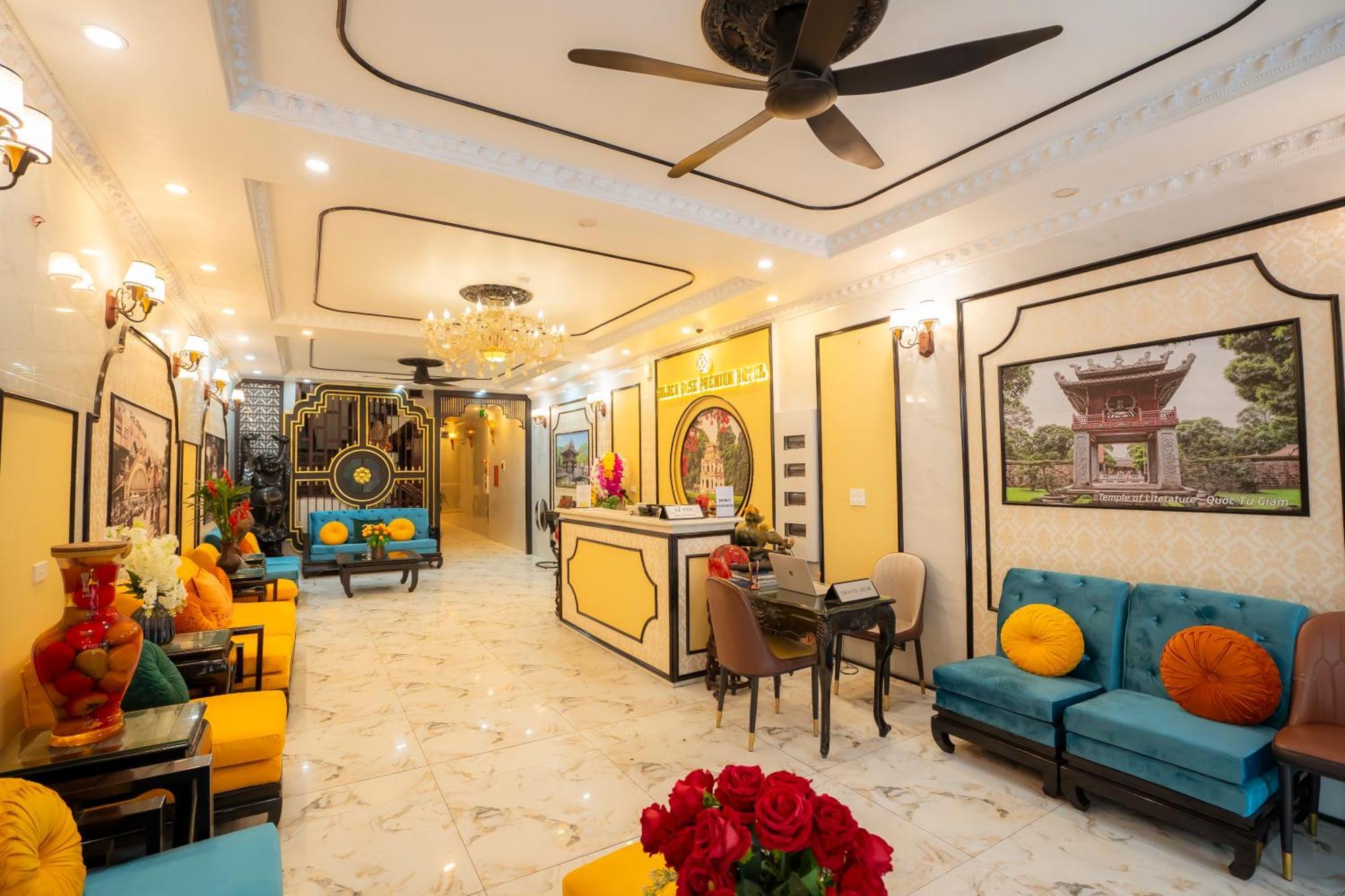 Golden Rose Premium Hotel Hanoi Exterior foto