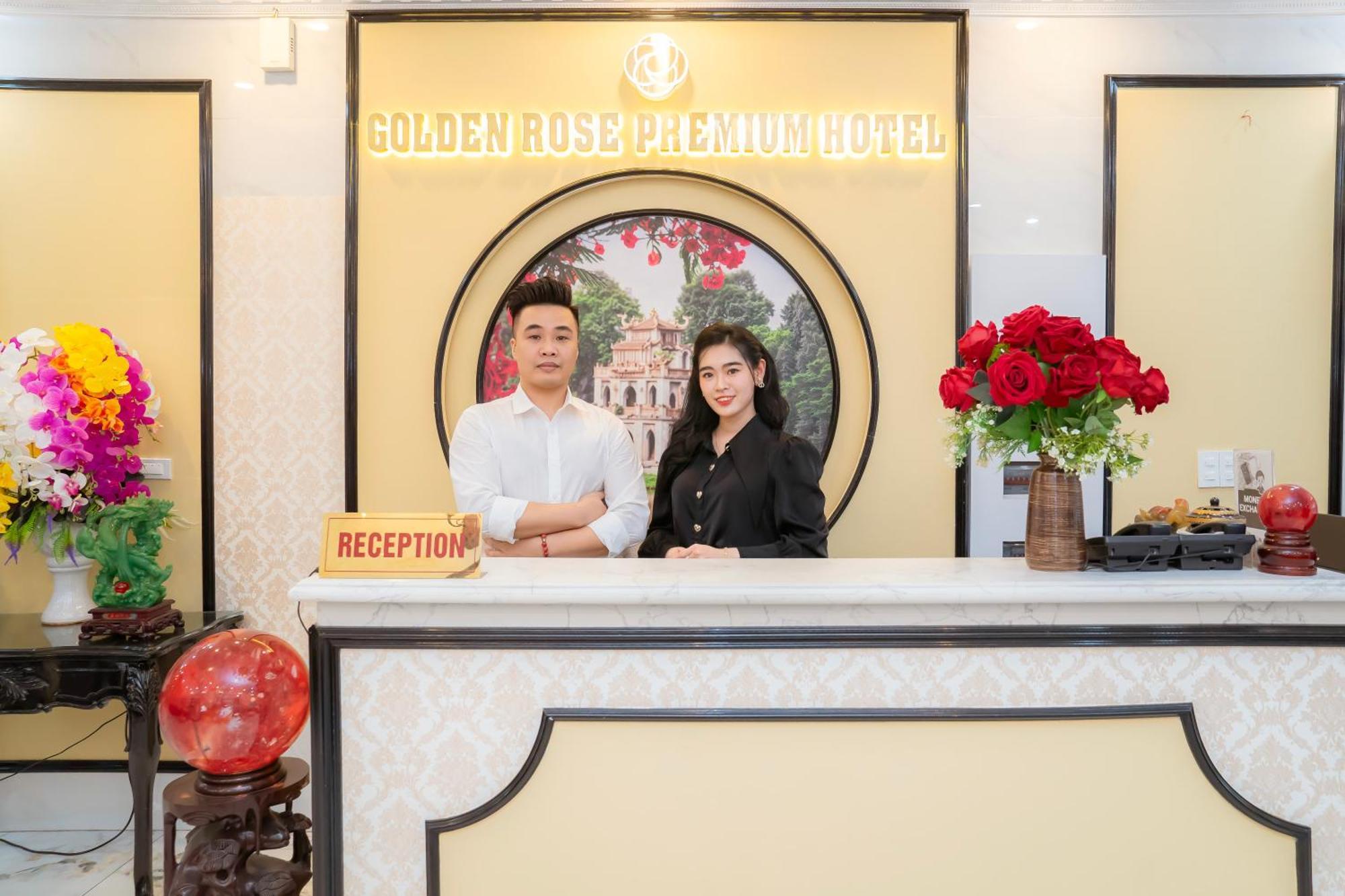 Golden Rose Premium Hotel Hanoi Exterior foto