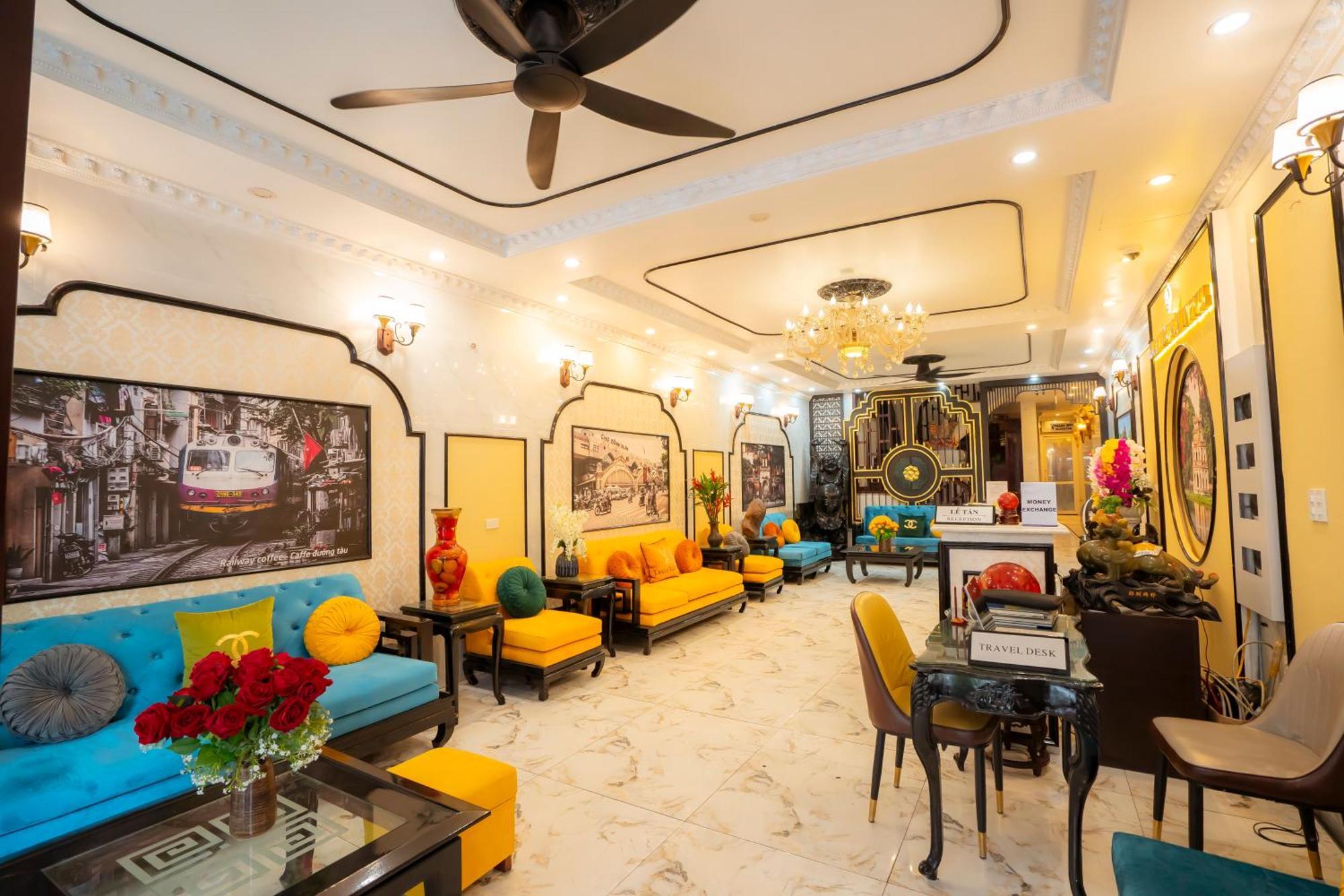 Golden Rose Premium Hotel Hanoi Exterior foto